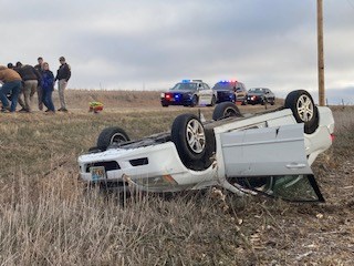 South Dakota man sent to hospital after rollover accident near Stanton