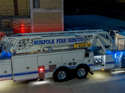 Norfolk Fire Department puts out afternoon grass fire