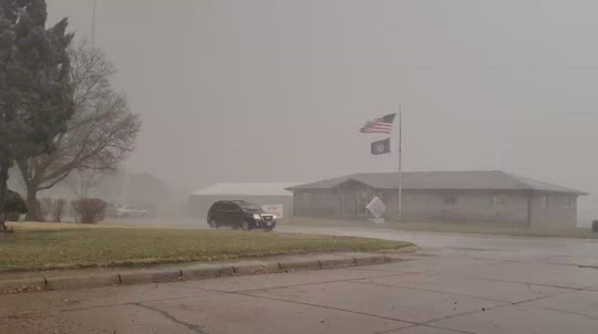 Strong thunderstorms hover over portions of Nebraska Saturday