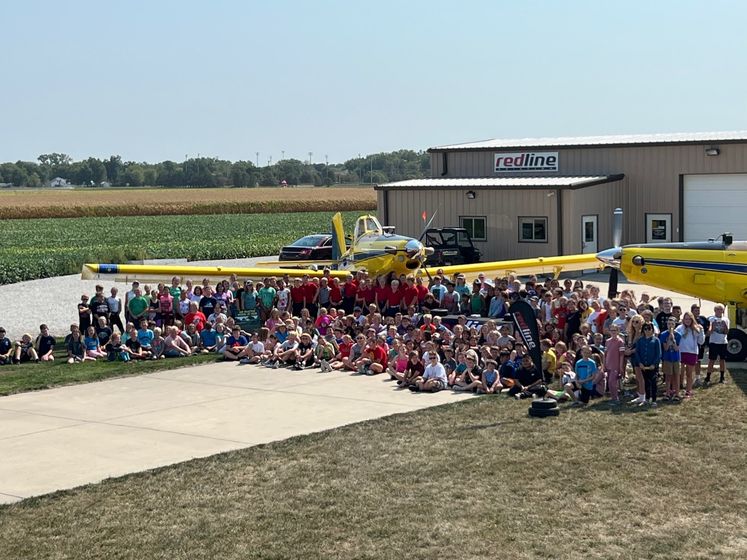 Nearly 250 fifth grade students gathered in Pender to gain an understanding of agriculture in their local community.