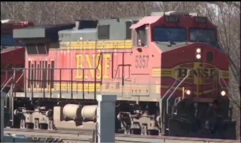 Train drags teen's pickup, minor injuries reported