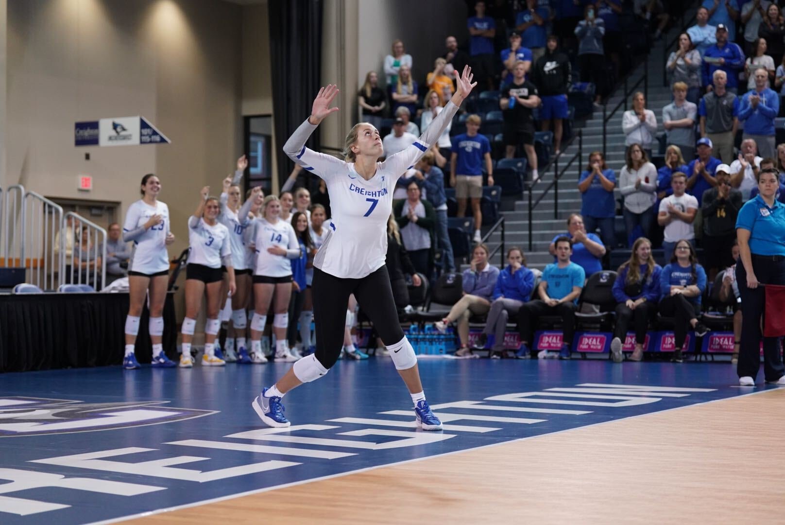 Creighton volleyball bounced in opening round of NCAA Tourney