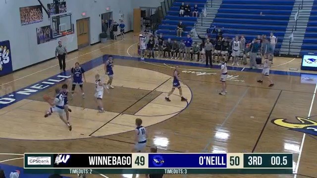 Nielsen's Buzzer Beater Takes Down Eagles - Bethany Lutheran College  Athletics