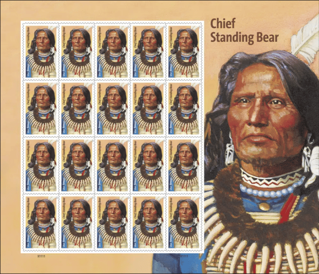 Trieb Chief US Postal Service honors civil rights leader, Ponca tribe Chief ...