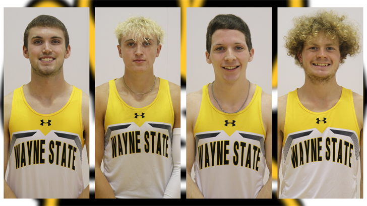 L-R: Alex Brandt, Logan Moeller, Wyatt Nissen, and Gabe Peitz.