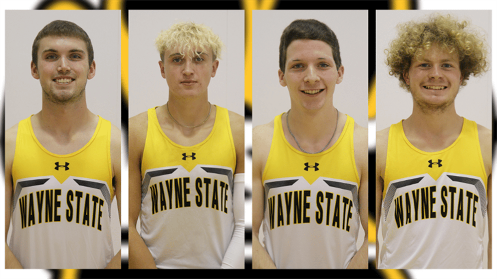 L-R: Alex Brandt, Logan Moeller, Wyatt Nissen, and Gabe Peitz.