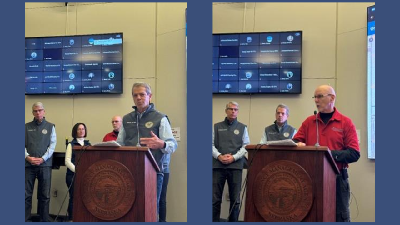 State of Emergency declared by Pillen due to severe weather RIVER