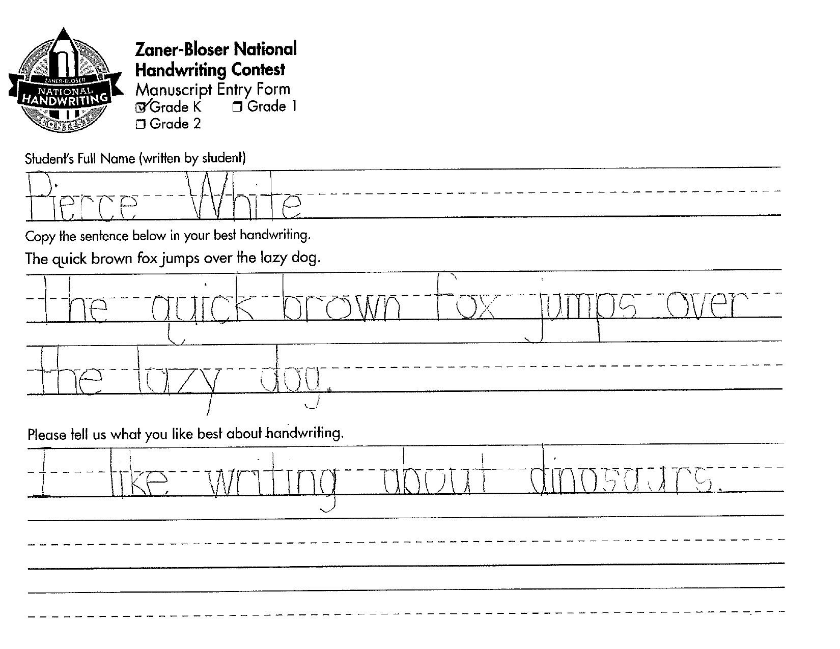 Norfolk student wins national award.