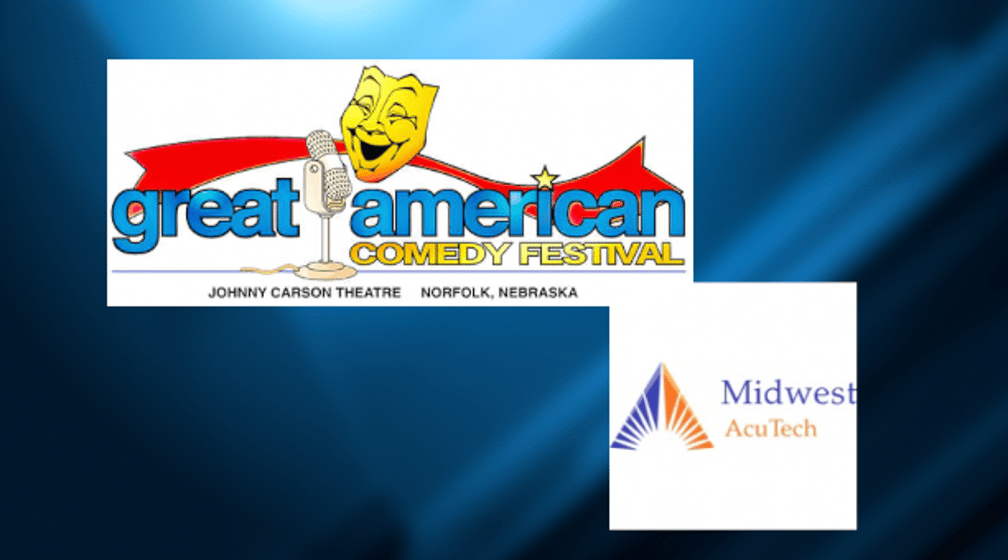 Midwest AcuTech is the title sponsor of this year's Great American Comedy Festiva;