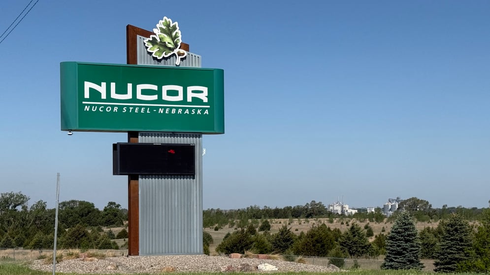 Nucor Steel in Norfolk, Neb.