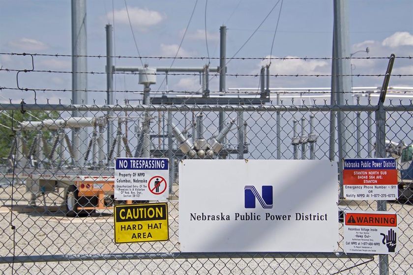 A new transmission line would transmit electricity from a Nebraska Public Power District substation in Norfolk to another that lies across the street from Jigowatt’s crypto-mining hub in rural Stanton County.