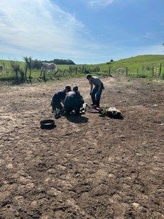 First Responders Treat the Injured Female