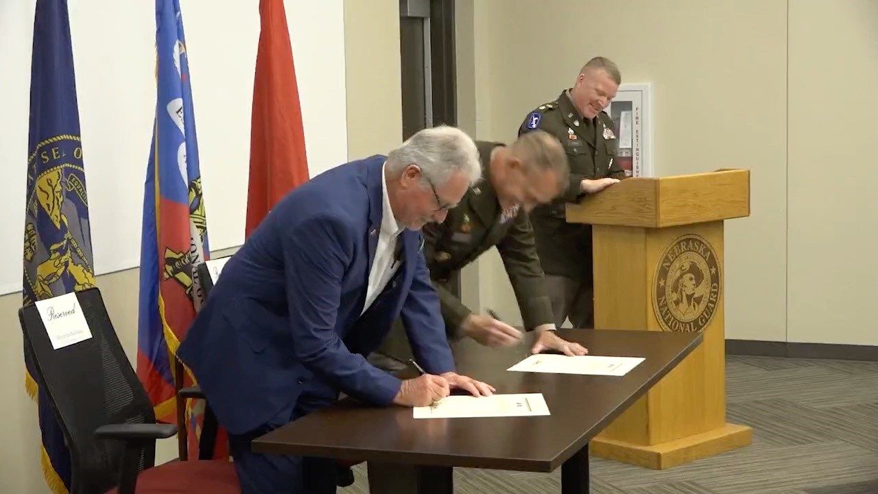 The city of Columbus partners with National Guard for enhanced community support