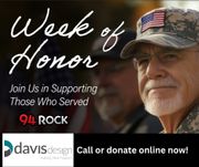 94 Rock hosting “Week of Honor” to help local Veterans