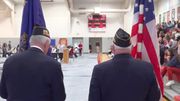 Clarkson students lead touching veterans day ceremony