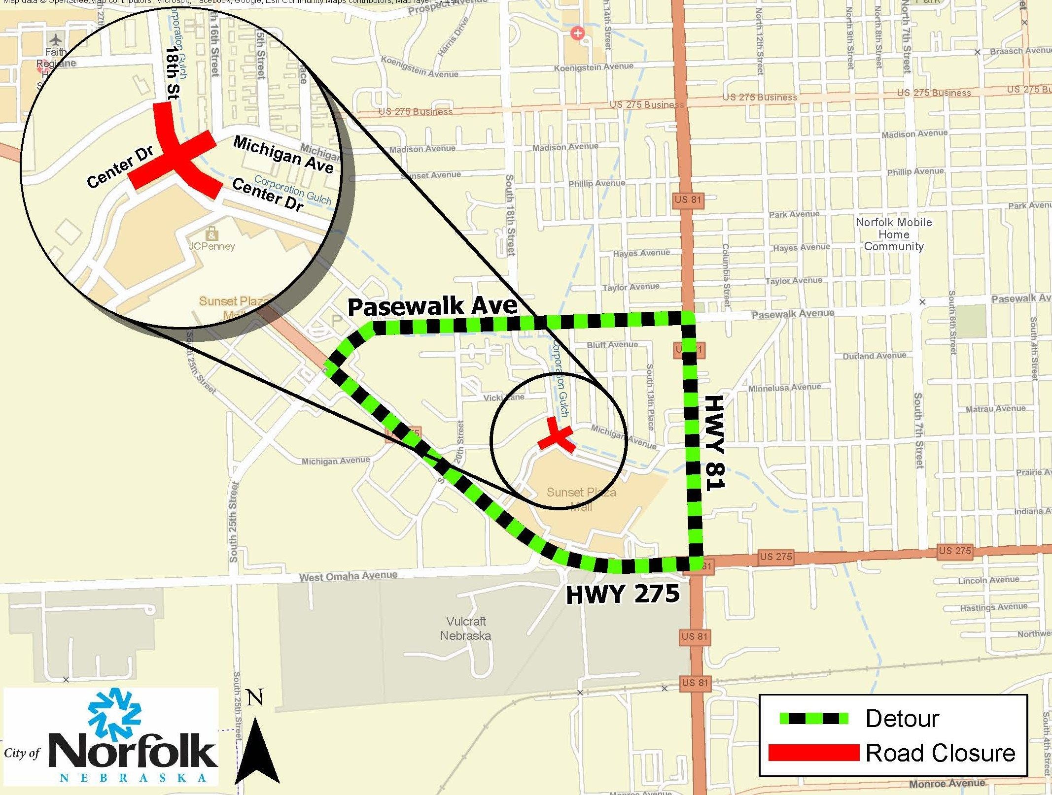High-trafficked Norfolk intersection scheduled for repairs, set to close for a week