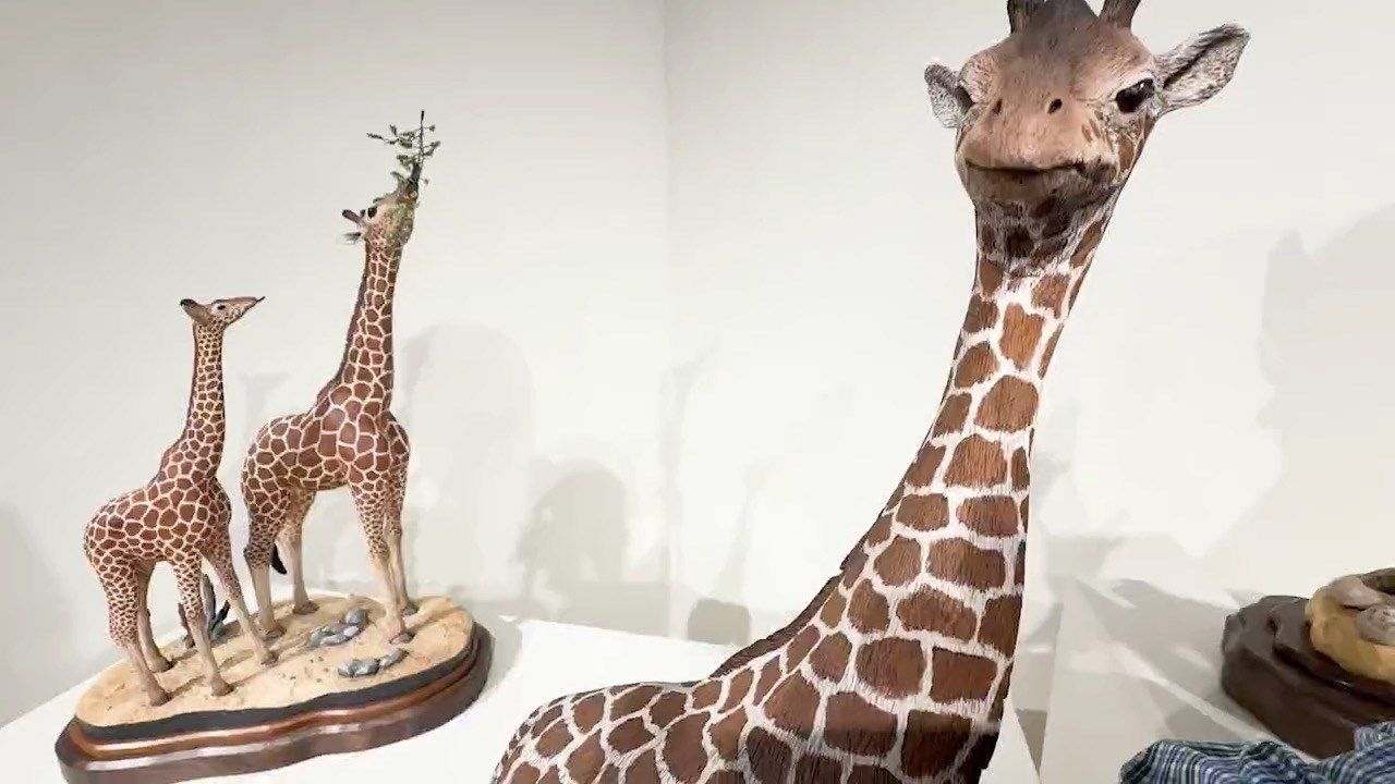 Nebraska woodcarver transforms ordinary wood into extraordinary art